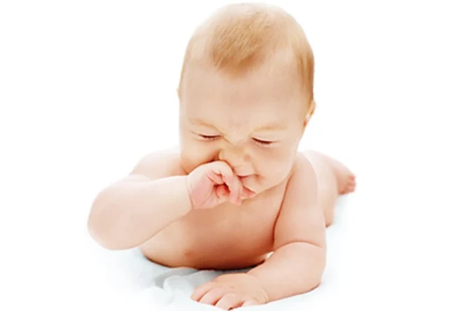 Orientações para o bebê com obstrução nasal