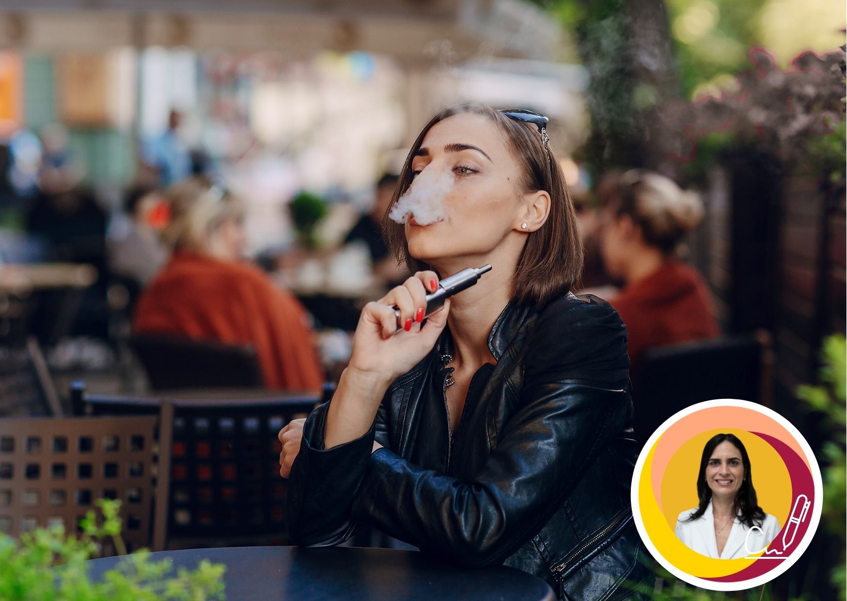 Os cigarros eletrônicos ou vaporizadores são dispositivos eletrônicos utilizados para fumar, ligados a uma bateria de lítio. Eles contêm um cartucho onde são armazenados nicotina líquida, substâncias aromatizantes e solventes. A aparência inofensiva e a praticidade tecnológica do cigarro eletrônico tem sido atrativos especialmente entre os mais jovens.