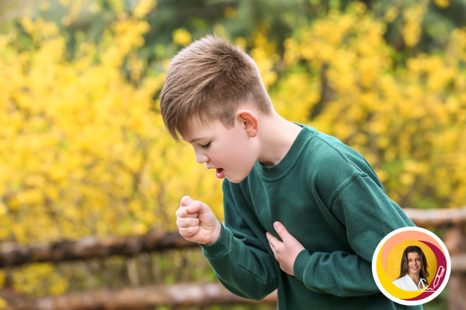 O outono e as doenças respiratórias nas crianças